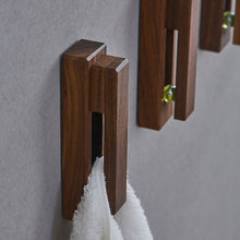 Load image into Gallery viewer, Wooden Towel Holders For The Bathroom
