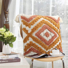 Load image into Gallery viewer, Embroidered Cotton Linen Woven Cushion Cover Collection
