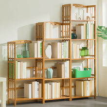 Load image into Gallery viewer, Modern Adjustable Wood Bookcase &amp; Bookshelf
