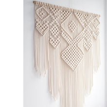 Load image into Gallery viewer, Boho Hand Woven Macrame Wall Hanging Tapestry
