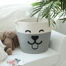 Load image into Gallery viewer, Cotton Rope Woven Basket Storage Container
