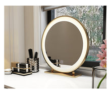 Load image into Gallery viewer, Nordic Boho Led Vanity Mirror With Stand

