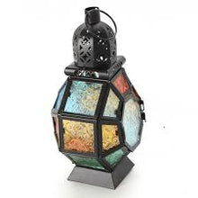 Load image into Gallery viewer, Geometric Moroccan Style Lantern Candle Holder
