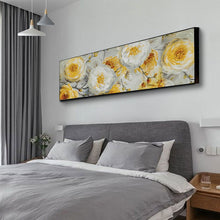Load image into Gallery viewer, Modern Vintage Yellow Flower Wall Art
