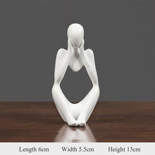 Load image into Gallery viewer, Modern Abstract Thinker Sculpture Figurine
