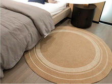 Load image into Gallery viewer, Nordic Rustic Boho Style Hand-Woven Jute Rug

