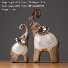 Load image into Gallery viewer, Elephant Shell &amp; Resin Sculpture Statue Figurine
